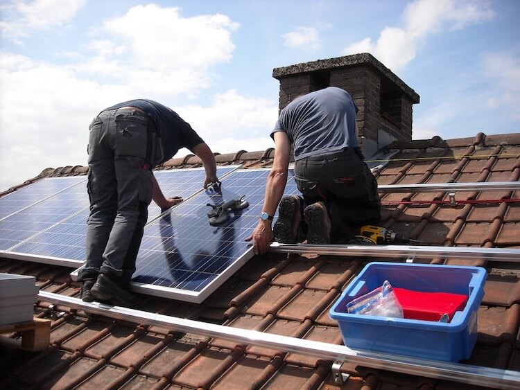 Painéis solares na segunda residência